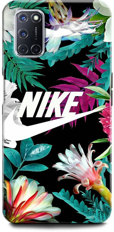Afterglow Back Cover for Oppo A52 NIKE, NIKE LOGO, TROPICAL, FLORAL, DESIGN, COOL  (Multicolor, Shock Proof, Pack of: 1)