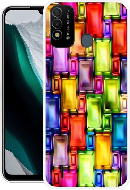 PAEDICON Back Cover for Itel Vision 2s  (Multicolor, Silicon)