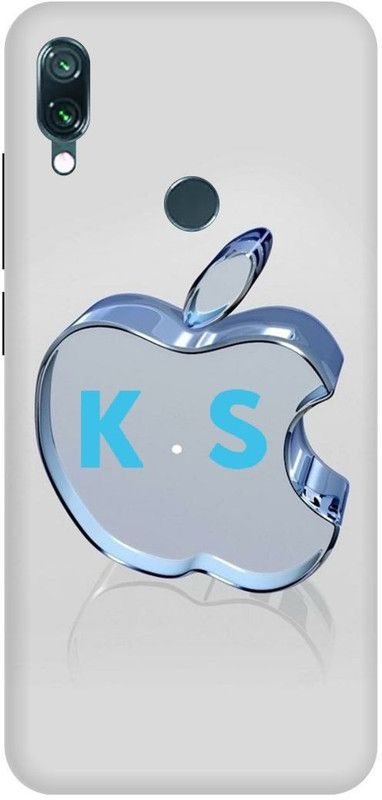 THESTONEWELL Back Cover for REDMI NOTE7,7S K WORD S LETER APPLE IPHONE  (Multicolor, Waterproof, Pack of: 1)