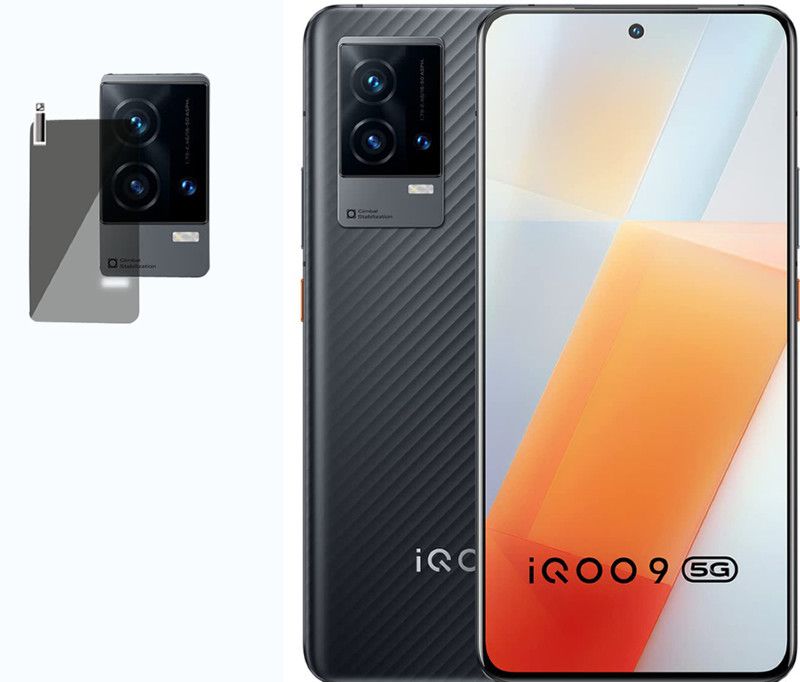 XZOTE Back Camera Lens Glass Protector for iQOO 9 5G  (Pack of: 1)