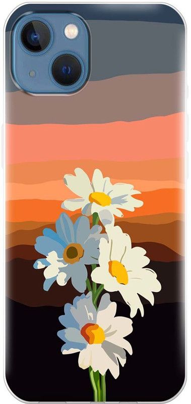 Cover Bazaar Back Cover for Apple iPhone 13  (Multicolor, Silicon)