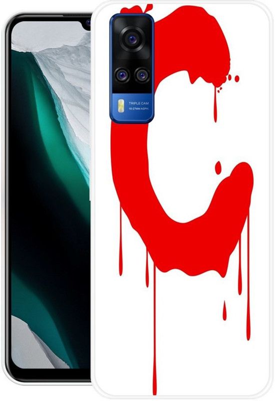 JAYFOX Back Cover for Vivo Y51 2020  (White, Silicon)