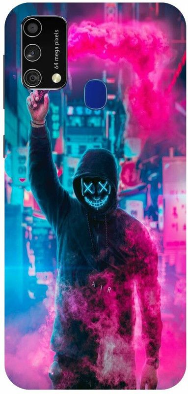 THE NARAYANA COLLECTIONS Back Cover for SAMSUNG GALAXY F41-MARSHMELLO,SMOKE,SMILE,NEON  (Multicolor, Hard Case, Pack of: 1)