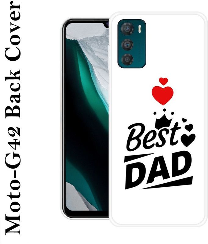 LOVETHINK Back Cover for Motorola Moto G42  (Multicolor, Grip Case, Silicon, Pack of: 1)