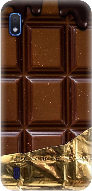 Smutty Back Cover for Samsung Galaxy A10, SM-A105F, SM-A105G - Chocolate Print  (Multicolor, Hard Case, Pack of: 1)