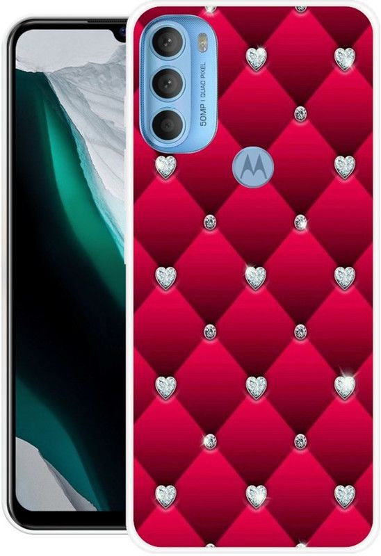 RJ14 (Online) Back Cover for Motorola Moto G71 5G  (Pink, Grip Case, Silicon)