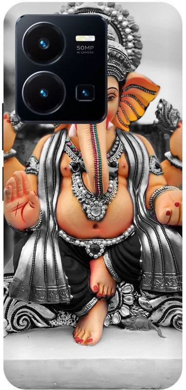 BYXIS Back Cover for Vivo Y22S ganesh ji, Lord ganesh, God, Ganpati, ganpati bappa morya, Bhagwan, Cute1491  (Multicolor, Shock Proof, Pack of: 1)