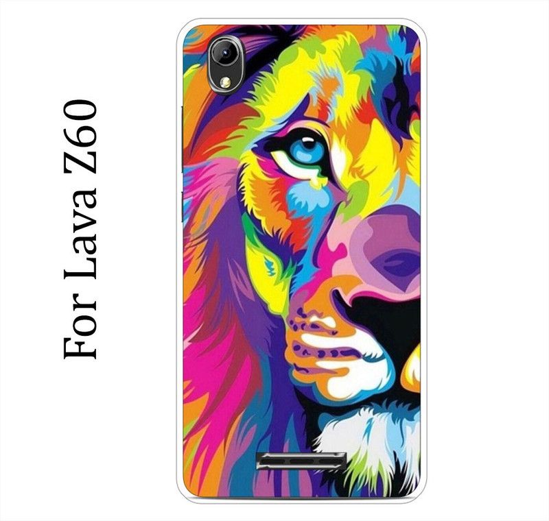 Ghumakkad Back Cover for Lava Z60  (Multicolor, Grip Case, Silicon, Pack of: 1)