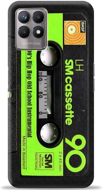 Swagr Back Cover for Realme 8i  (Green, Shock Proof, Pack of: 1)