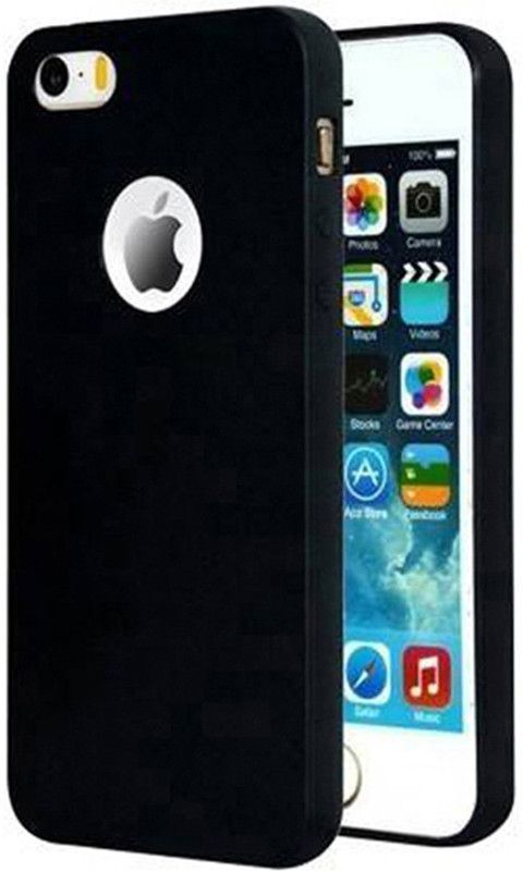 Stunny Back Cover for Apple iPhone 5  (Black, Grip Case)