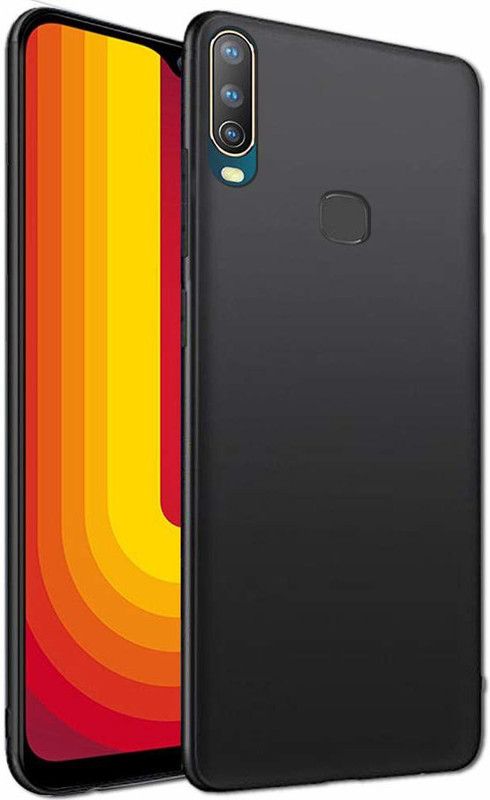 AKSHUD Back Cover for Vivo U10  (Black, Shock Proof, Pack of: 1)