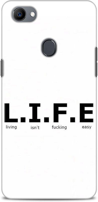 Sankee Back Cover for Oppo CPH1819  (Black, Hard Case)