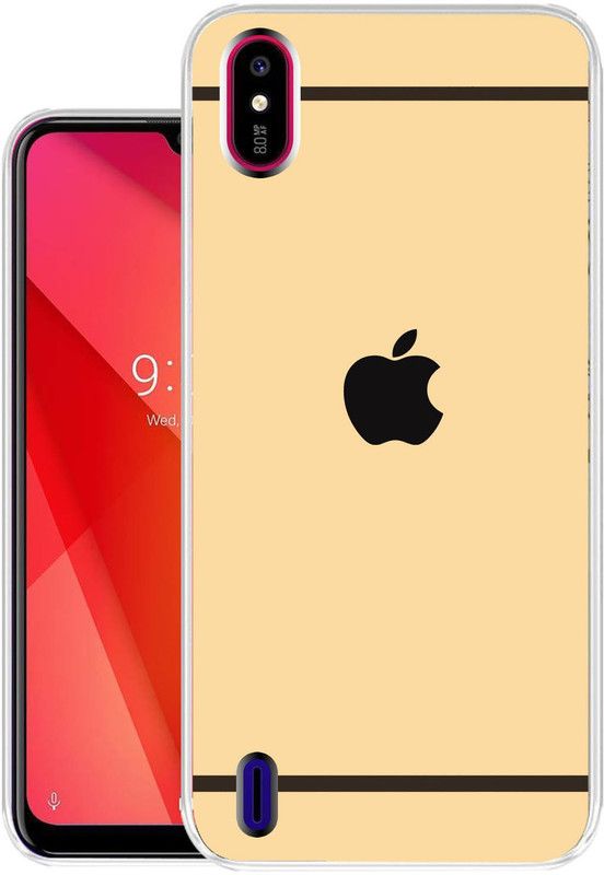 Case Club Back Cover for Lava Z53  (Yellow, Grip Case, Silicon, Pack of: 1)