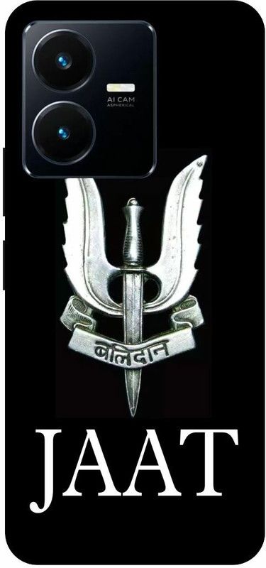 PICHKU Back Cover for VIVO Y35- V2205-CHOUDHARY,JI,JAAT,JAT,CAST,ARMY,JATT,BOYS  (Green, Hard Case, Pack of: 1)