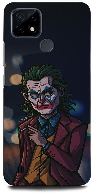 INTELLIZE Back Cover for Realme C25Y RMX3265 JOKER, BATMAN, HEATH LEDGER JOKER, BATMAN JOKER, DARK KNIGHT  (Multicolor, Hard Case, Pack of: 1)
