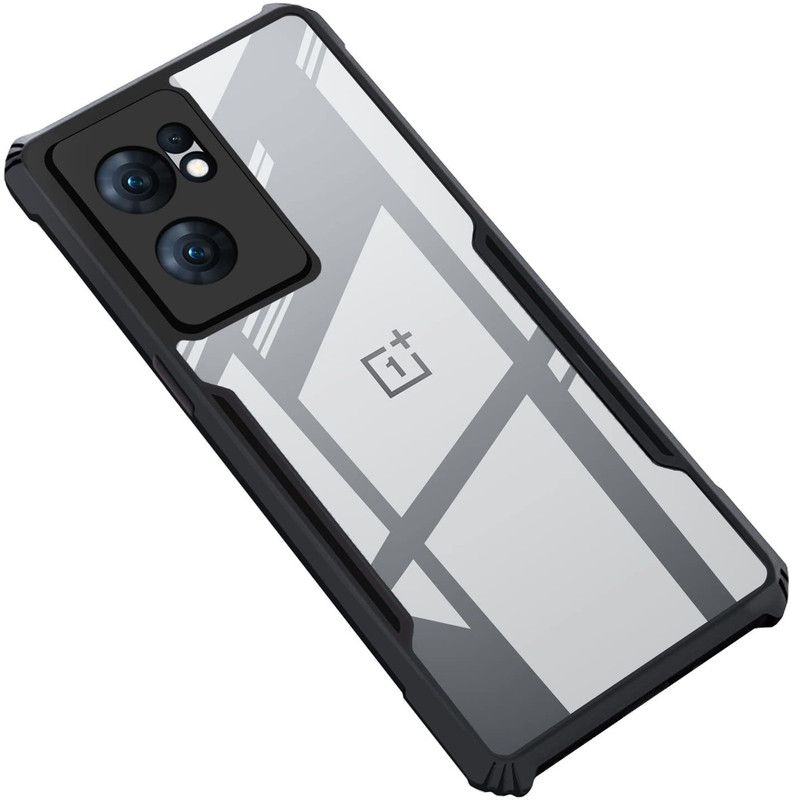AKSHUD Back Cover for OnePlus Nord CE 2 5G, One Plus Nord CE 2 5G  (Black, Shock Proof, Pack of: 1)