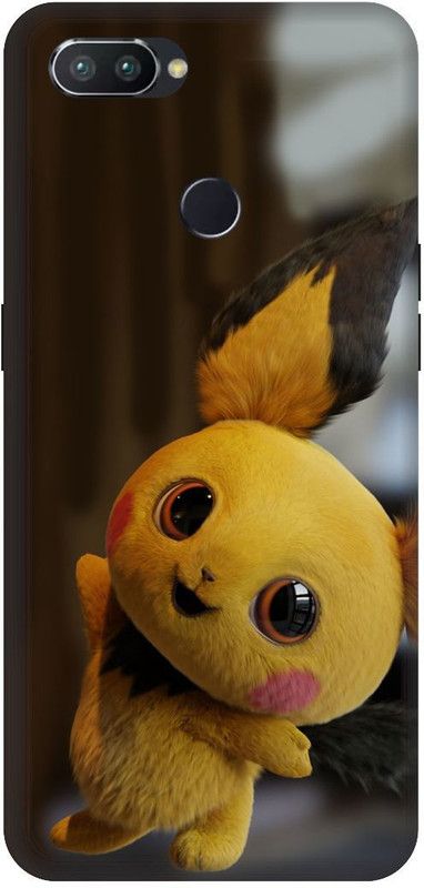 SSMORYA Back Cover for Realme 2 Pro Funny Pikachu Printed Back Cover  (Multicolor, Waterproof, Pack of: 1)