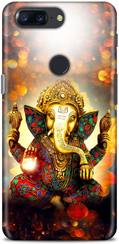 Sankee Back Cover for OnePlus 5T  (Yellow, Hard Case)