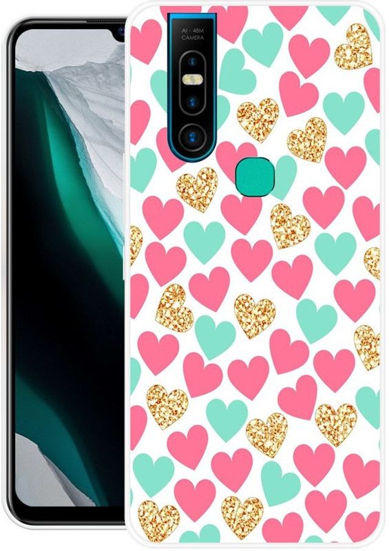 REALKING Back Cover for Infinix S5 Pro  (Multicolor, Grip Case, Silicon)