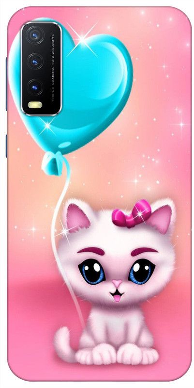 REALKING Back Cover for Vivo Y12s, Vivo Y20A  (Multicolor, Grip Case, Silicon, Pack of: 1)