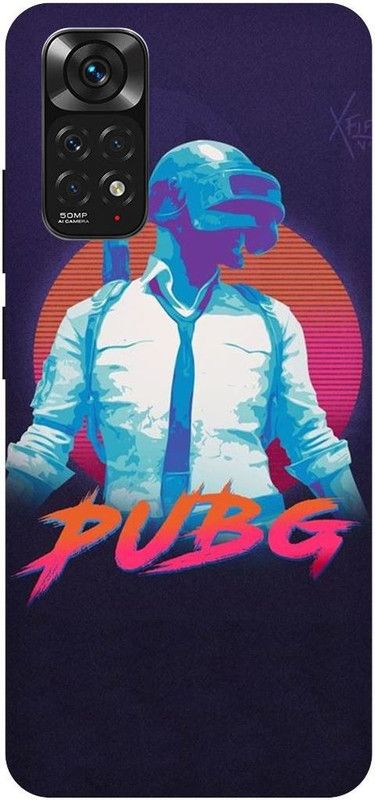 THE NARAYANA COLLECTIONS Back Cover for REDMI NOTE 11-PUBG,SIGN,LOGO,FREE,FIRE  (Multicolor, Hard Case, Pack of: 1)
