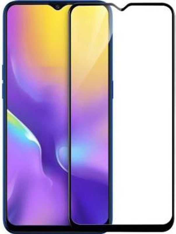 alphax Edge To Edge Tempered Glass for VIVO Y81I  (Pack of 1)
