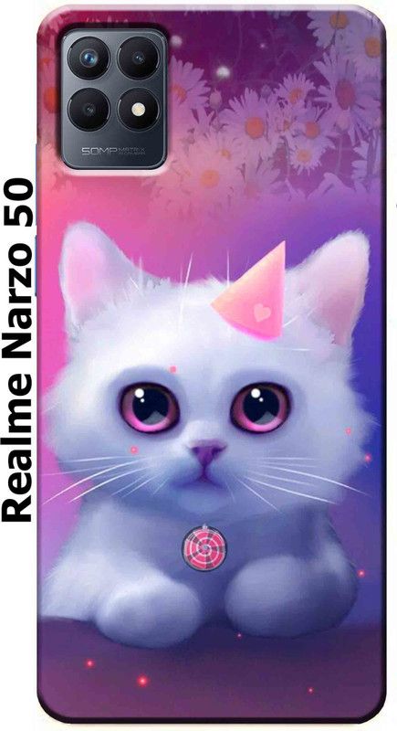 YornoSis Back Cover for Realme narzo 50 2857  (Multicolor, Dual Protection, Silicon, Pack of: 1)
