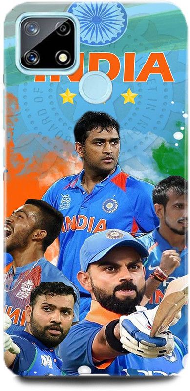 FUGGA Back Cover for Realme C25s, RMX3197, ROHIT, SHARMA, INDIA, TEAM, MUMBAI, INDIANS  (Multicolor, Hard Case, Pack of: 1)