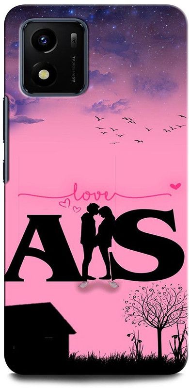 ORBIQE Back Cover for Vivo Y15s A LOVE S, AS LOVE, COUPLE  (Multicolor, Hard Case, Pack of: 1)