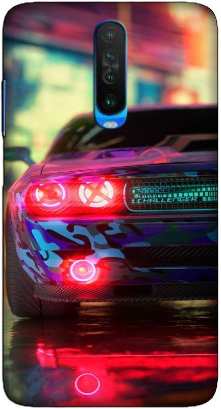 CROKIAN Back Cover for POCO X2 Car Back Cover  (Multicolor, Hard Case, Pack of: 1)