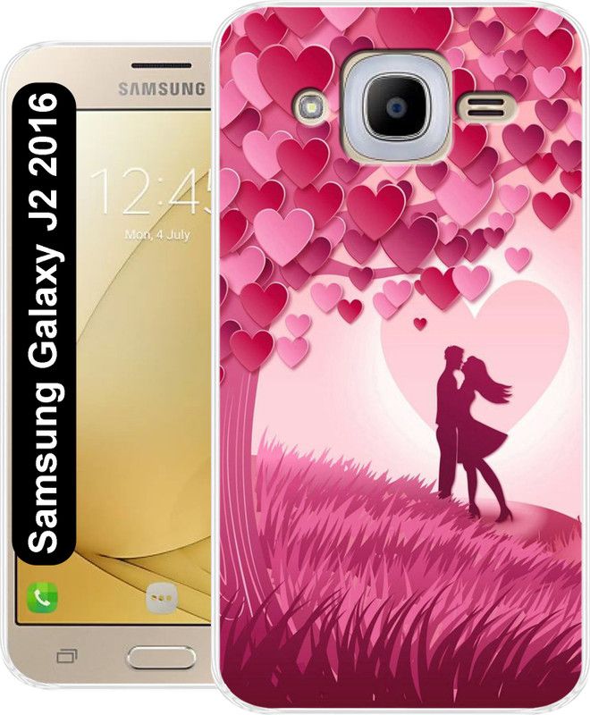 Cooltrend Back Cover for Samsung Galaxy J2 - 2016  (Pink, Flexible, Silicon, Pack of: 1)