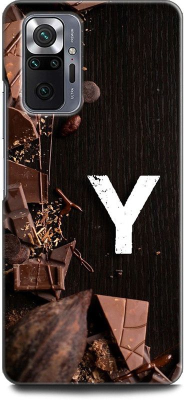 KEYCENT Back Cover for REDMI Note 10 Pro Max Y, Y LETTER, Y NAME, CHOCOLATE , BROWN, ALPHABET  (Multicolor, Pack of: 1)