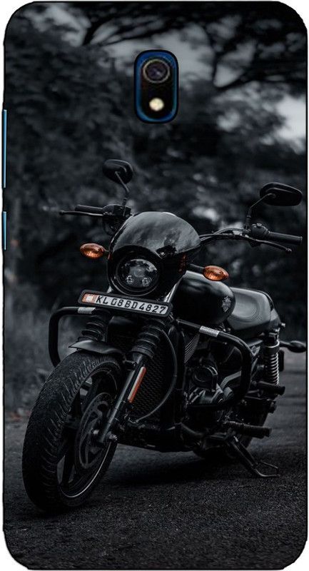 CROKIAN Back Cover for Reami 8A Harley davidson Back Cover  (Multicolor, Hard Case, Pack of: 1)
