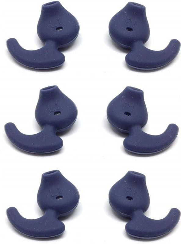 THE DARK NIGHT A3sprime Replacement Soft Silicone Eartrips Covers Buds... In The Ear Headphone Cushion  (Pack of 1, Multicolor)