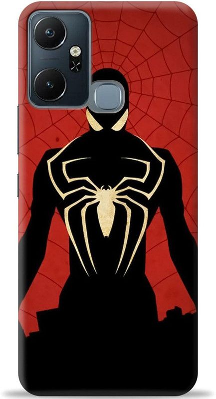 Cover King Back Cover for Infinix Smart 6 Plus  (Red, Shock Proof, Pack of: 1)