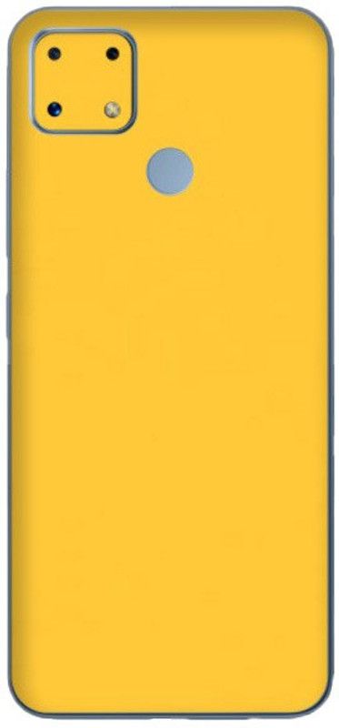 Orgic India Realme C25 Mobile Skin  (Yellow)