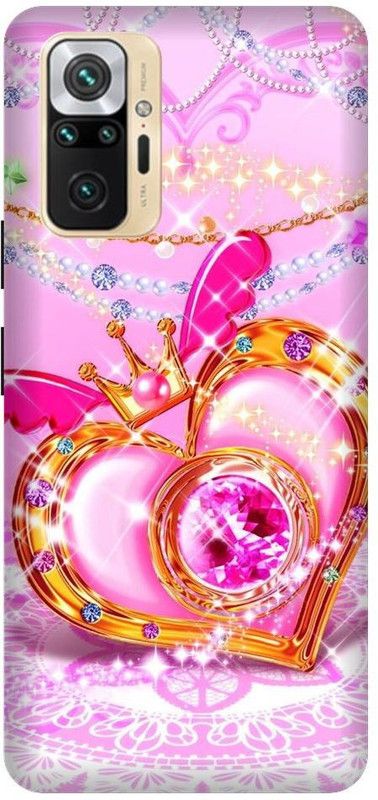 GRAFIQE Back Cover for REDMI Note 10 Pro M2101K6P LOVE, COUPLE, RING, BUTTERFLY, HAPPINESS  (Multicolor, Shock Proof, Pack of: 1)