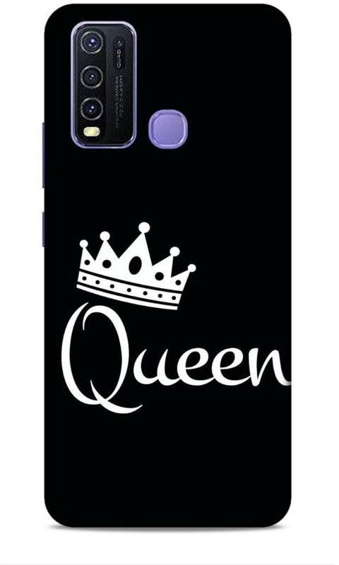 Printastic Back Cover for Vivo Y50  (Black)