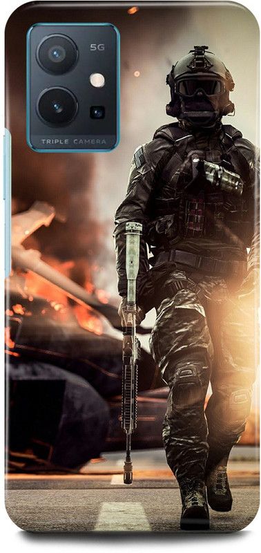 JUGGA Back Cover for OPPO K10, CPH2373, INDIAN, ARMY, SOLDIER, MILITRY, FOJI  (Khaki, Hard Case, Pack of: 1)