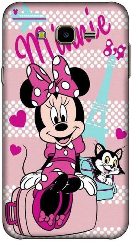 CROKIAN Back Cover for Samsung Galaxy J7 Nxt Minnie mouse Back Cover  (Multicolor, Hard Case, Pack of: 1)