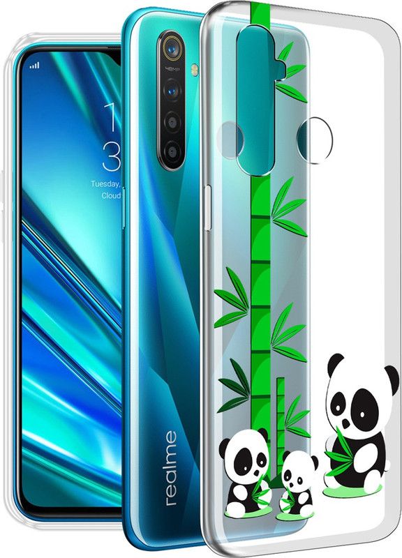 Flipkart SmartBuy Back Cover for Realme Narzo 10, Realme 5, Realme 5i, Realme 5s  (Multicolor, Shock Proof, Silicon, Pack of: 1)