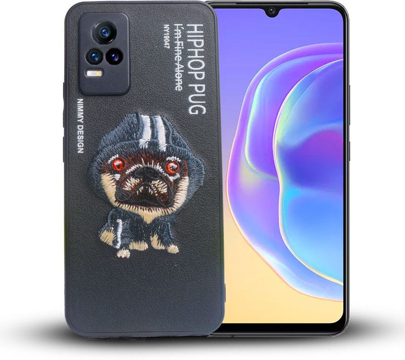 Tanayas Back Cover for Vivo V20 Pro  (Black)