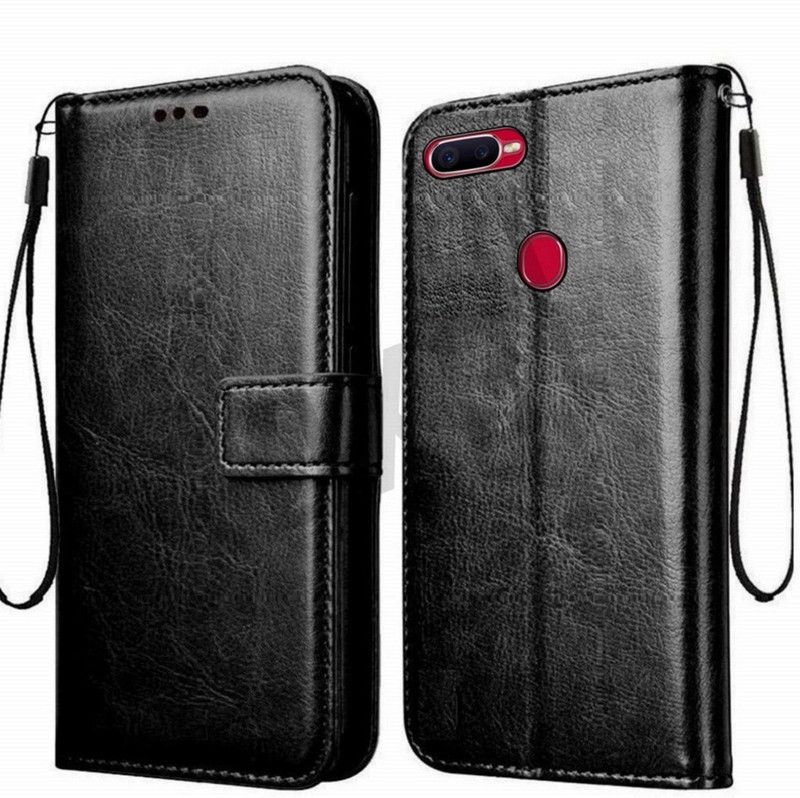 kentop Flip Cover for Realme U1  (Black, Shock Proof)