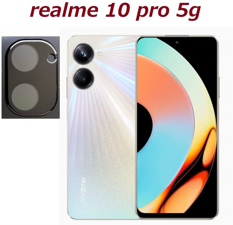 VDAT Back Camera Lens Glass Protector for realme 10 Pro 5G, realme 10 Pro  (Pack of: 1)