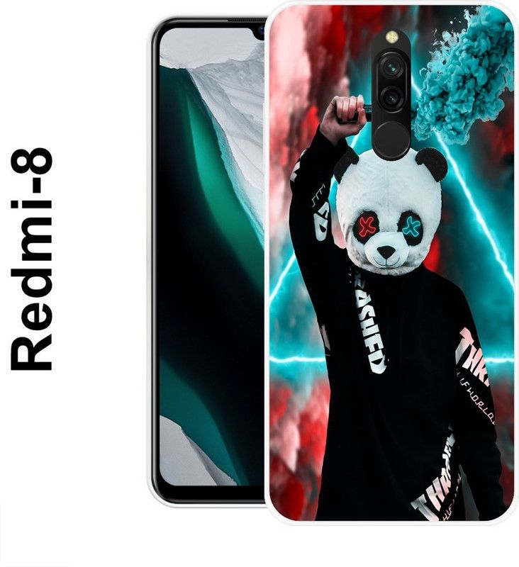 Sswastik Back Cover for Redmi 8  (Multicolor, Silicon)