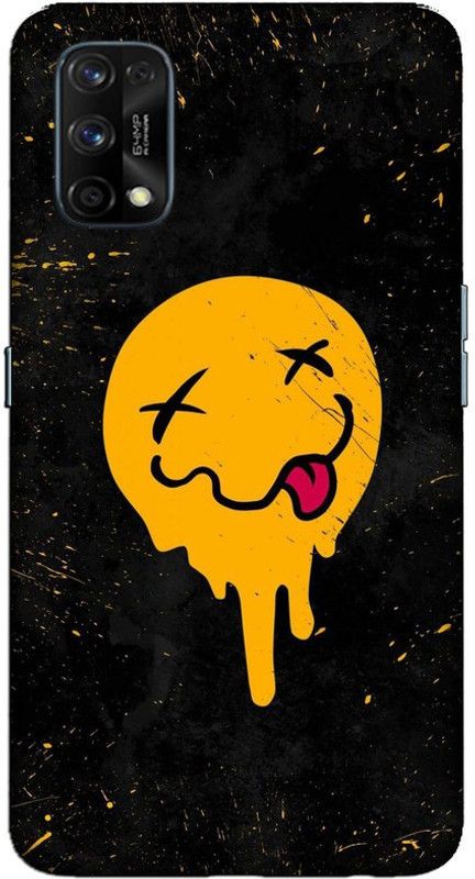 CROKIAN Back Cover for Realme 7 Pro Emoji Back Cover  (Multicolor, Hard Case, Pack of: 1)