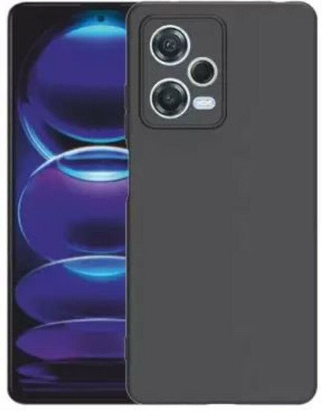 ALONZO Pouch for Redmi Note 12 Pro Plus 5G, Redmi Note 12 Pro+ 5G, [Not For Redmi Note 12 Pro 5G]  (Black, Grip Case, Pack of: 1)