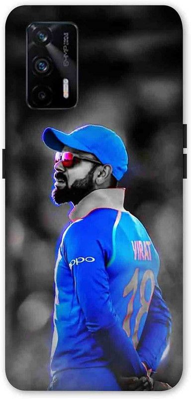NDCOM Back Cover for Realme GT 5G Virat Kohli Printed  (Multicolor, Hard Case, Pack of: 1)