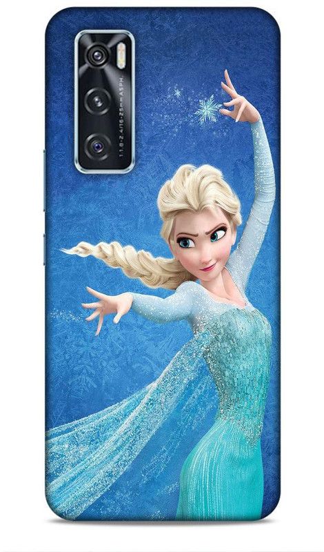 Printastic Back Cover for Vivo V20SE  (Blue, Green, Waterproof)