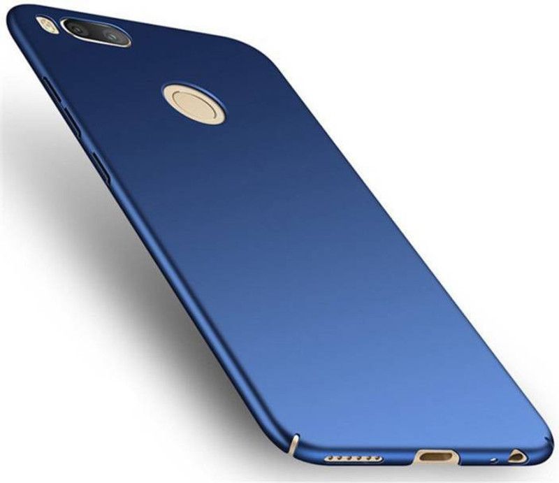 Mob Back Cover for Mi A1  (Blue, Pack of: 1)